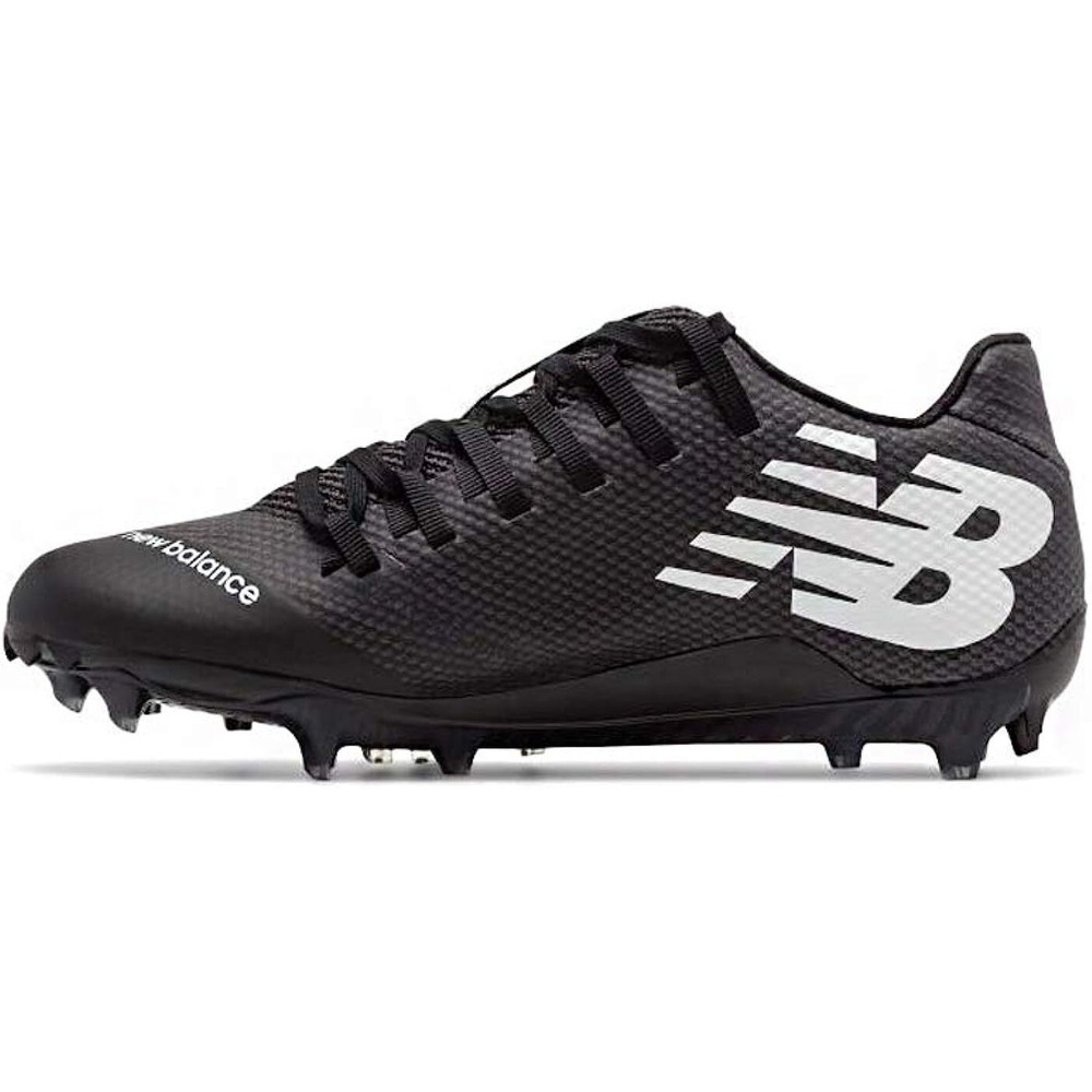 New Balance Women's Burn X Lacrosse Cleats‎ WBURNXLB Black/Grey/White Sz 9